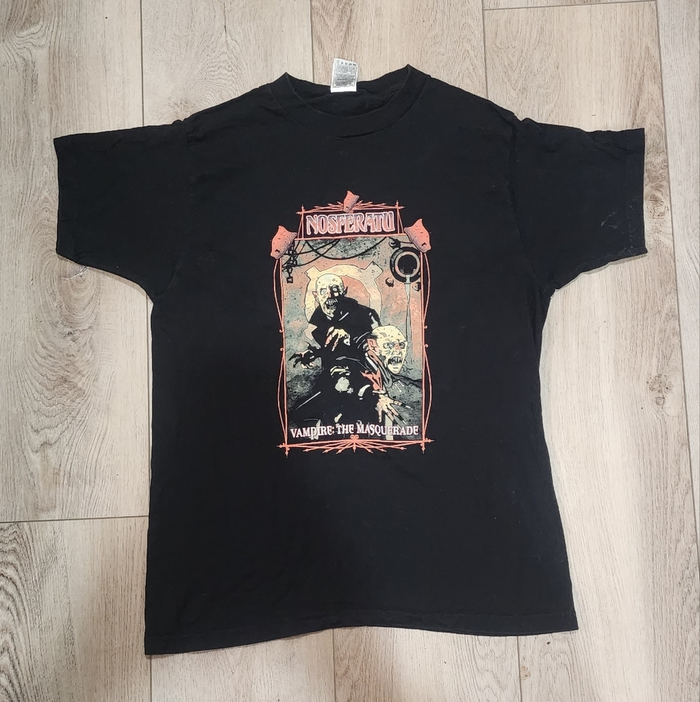 Vampire the Masquerade Nosferatu shirt size large